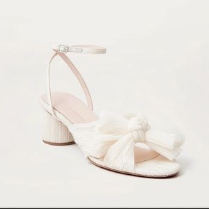 Loeffler Randal Dahlia Pearl Bow Heels